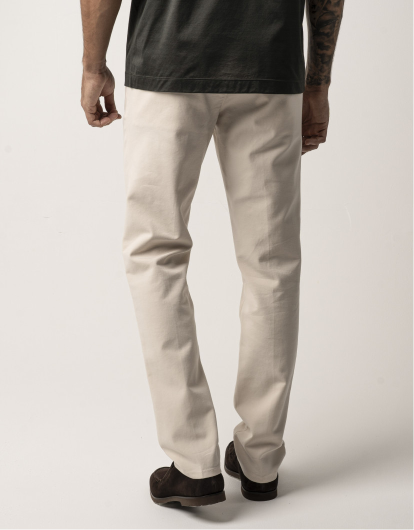 Scissor Scriptor Straight-Leg Cotton Drawstring Chinos image